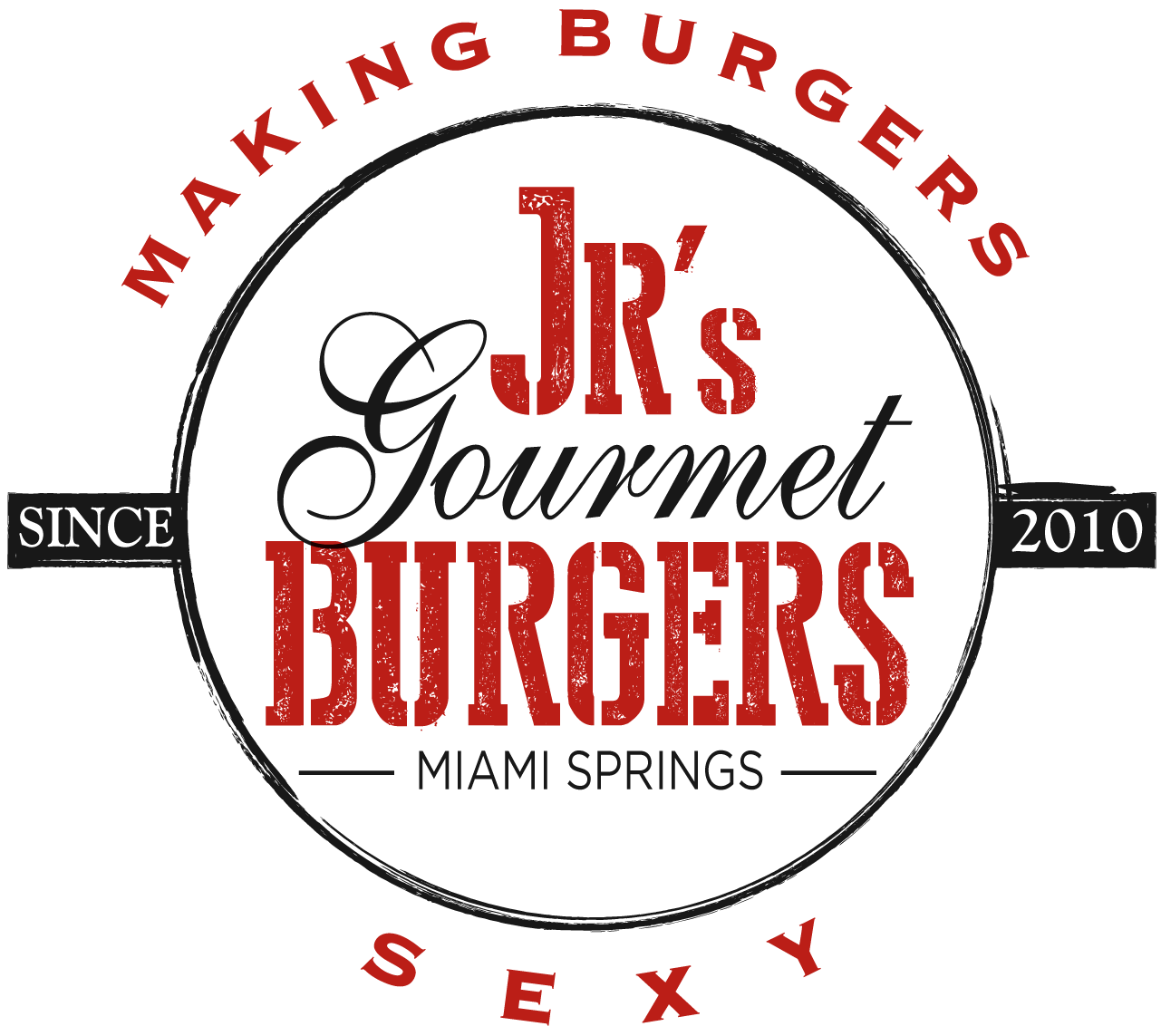 Jr's Gourmet Burgers Logo
